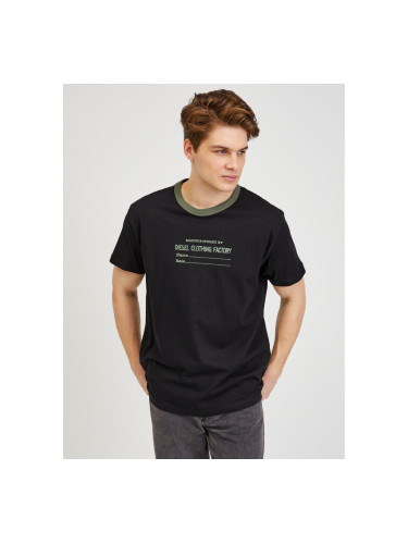 Black Men's T-Shirt Diesel - Men's