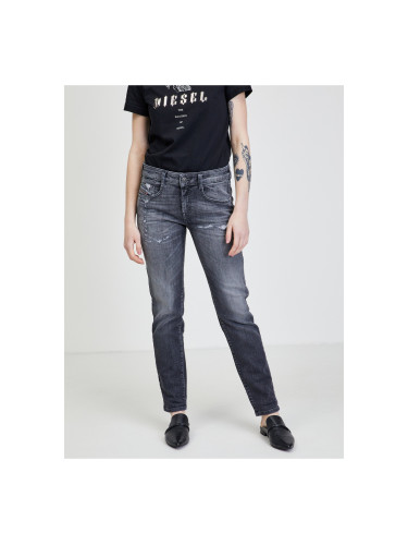 Dark Grey Women's Straight Fit Diesel Jeans