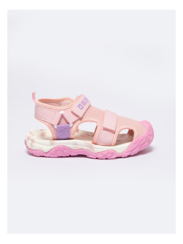 Girls' Velcro Sandals Big Star Pink