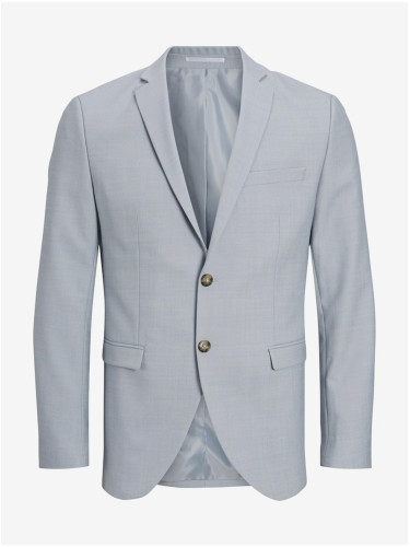 Light blue men's blazer Jack & Jones Solaris - Men