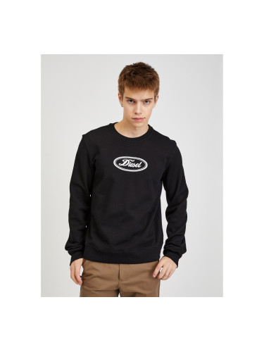 Men's Black Diesel Sweatshirt