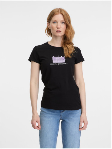 Black women's T-shirt Armani Exchange