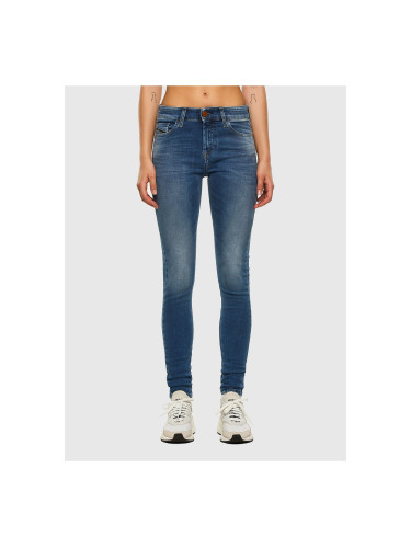 Women's blue slim fit jeans Diesel Slandy