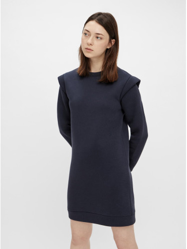 Navy Blue Sweatshirt Dress Pieces - Women's