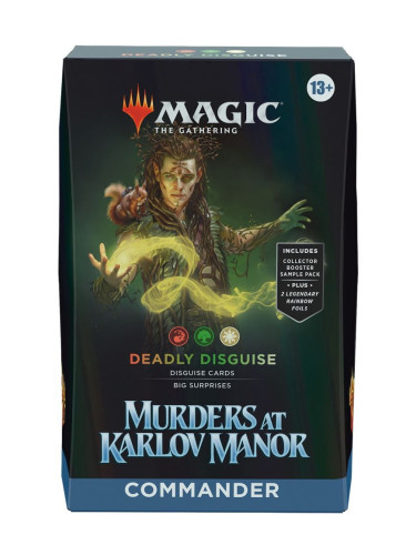  Magic the Gathering: Murders at Karlov Manor Commander Deck - Deadly Disguise
