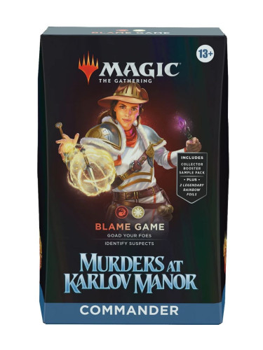  Magic the Gathering: Murders at Karlov Manor Commander Deck - Blame Game