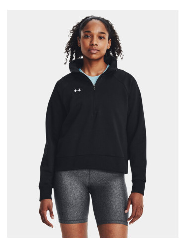 Under Armour Суитшърт Ua Rival Fleece Hz 1379492-001 Черен Loose Fit