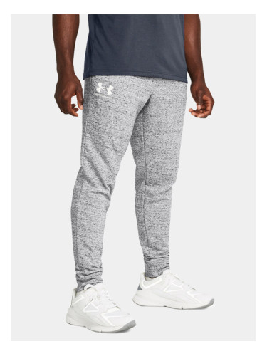 Under Armour Долнище анцуг Ua Rival Terry Jogger 1380843-011 Сив Fitted Fit