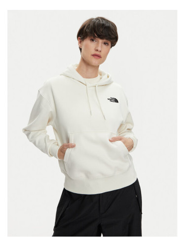The North Face Суитшърт Essential NF0A7ZJD Екрю Relaxed Fit