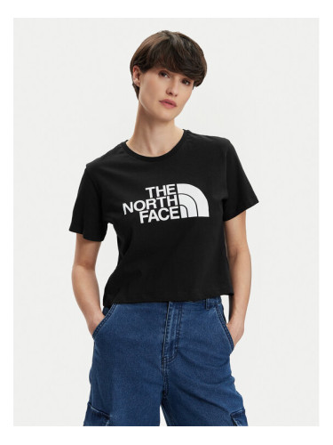 The North Face Тишърт Easy NF0A87NA Черен Relaxed Fit