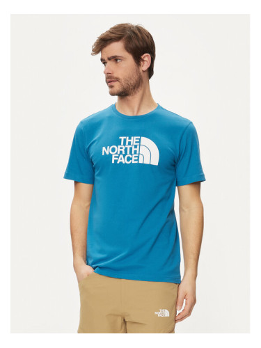The North Face Тишърт Easy NF0A87N5 Син Regular Fit