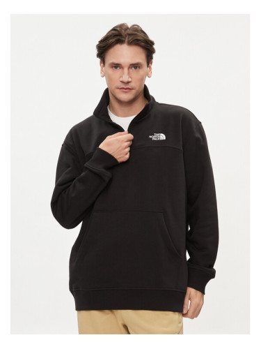 The North Face Суитшърт Essential NF0A87FC Черен Relaxed Fit