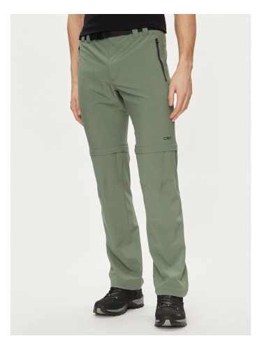 CMP Outdoor панталони 3T51647 Зелен Regular Fit
