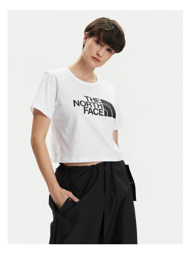 The North Face Тишърт Easy NF0A87NA Бял Relaxed Fit