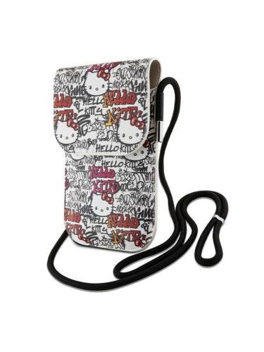 Hello Kitty bag Leather Tags Graffiti Cord, HKOWBHDGPTE