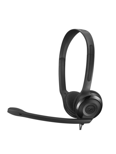 Слушалки Sennheiser EPOS PC 5 Chat, микрофон, 2 м. кабел, 3.5mm жак 4-полюса, черни