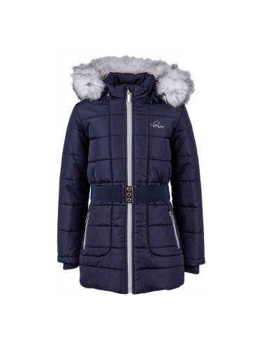 Lewro NETY Зимно палто за момичета, тъмносин, размер