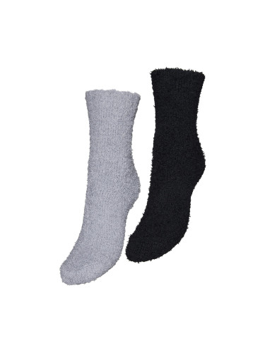Комплект 2 чифта дълги чорапи дамски Vero Moda 10303981 Black 4422823