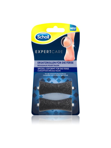Scholl Expert Care Heel резервни галви за електрическа пила за пети за пети 2 бр.