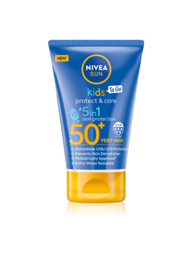 Nivea Sun Kids детско мляко за тен 5 в 1 SPF 50+ 50 мл.