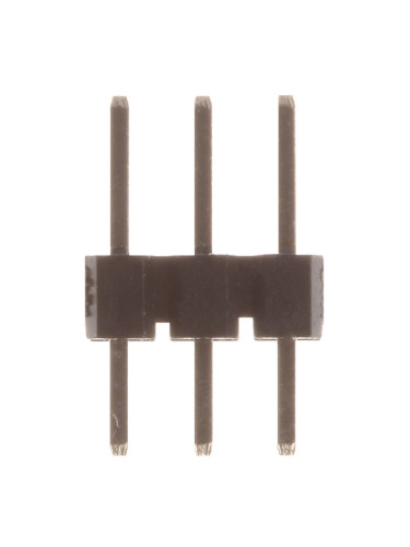 Съединителна рейка, 3 пина, THT монтаж, растер 2 mm, права, ZZ-3-con