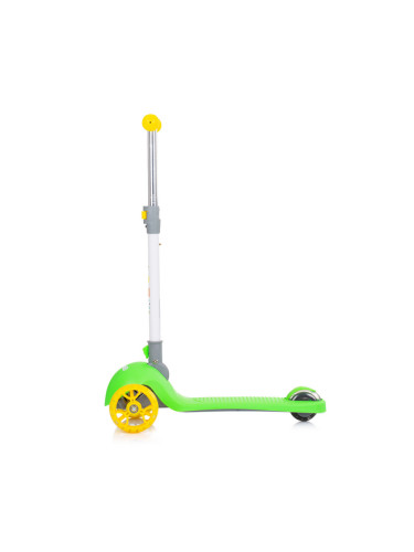 Детски скутер "Фънки" жълт/зелен