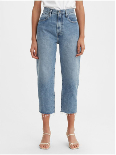 Levi's Blue Women's Cropped Mom Fit Jeans Levi's - Women's®