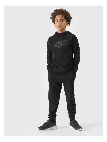 4F jogger sweatpants for boys - black