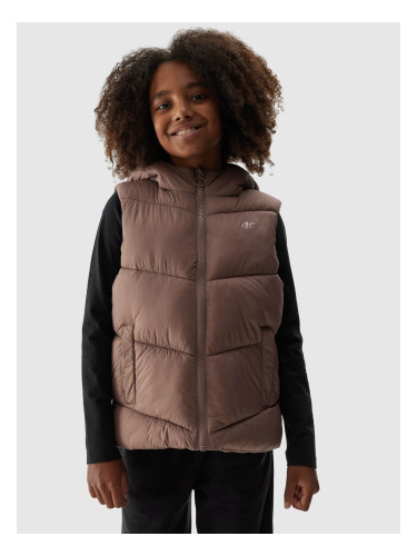 Girls' quilted vest