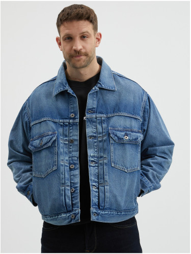 Levi's Blue Men's Denim Oversize Jacket - Men's®