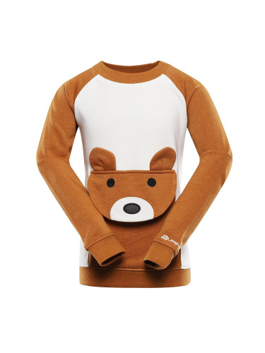 Children's sweatshirt ALPINE PRO KOLRO meerkat variant pb