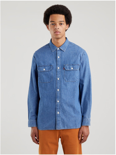 Levi's Blue Men's Denim Shirt - Men's®