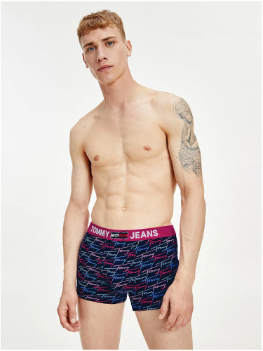 Dark blue Tommy Hilfiger Underwear men's patterned boxers