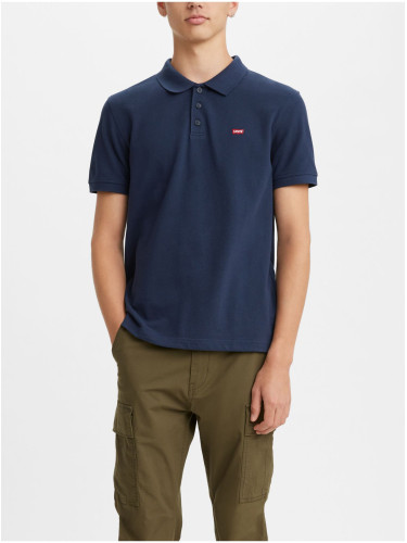 LEVI'S POLO SHORT SLEEVE MAN BLUE