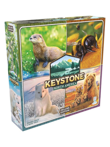  Настолна игра Keystone: North America (Deluxe Edition) - Семейна