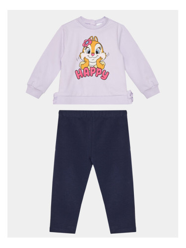 OVS Анцуг 1967659 Виолетов Regular Fit