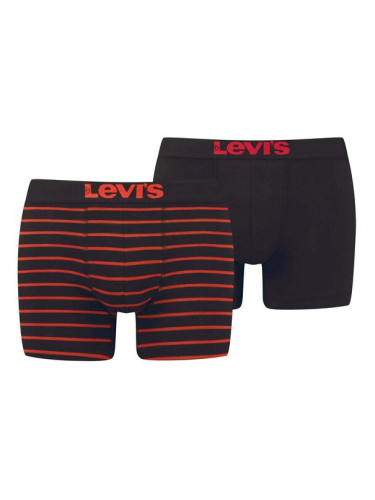 Levi's® Комплект 2 чифта боксерки 905011001 Черен