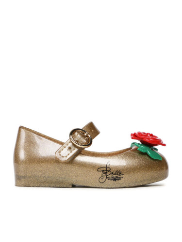 Melissa Балеринки Mini Melissa Sweet Love+Disney 33447 Златист