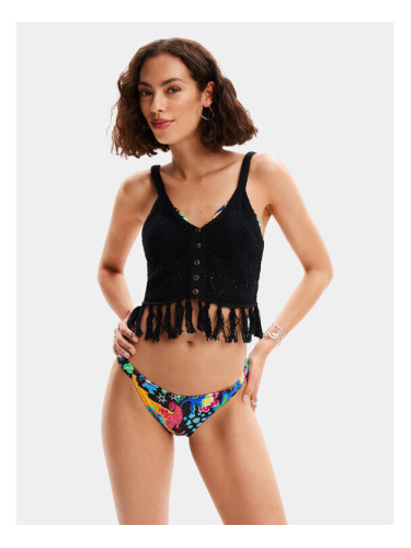 Desigual топ Madagascar 24SWMF01 Черен Regular Fit