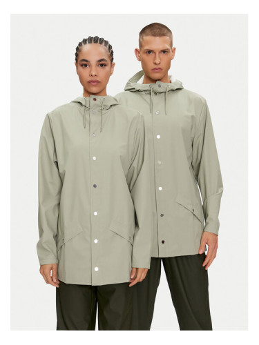 Rains Яке за дъжд Jacket W3 12010 Зелен Regular Fit