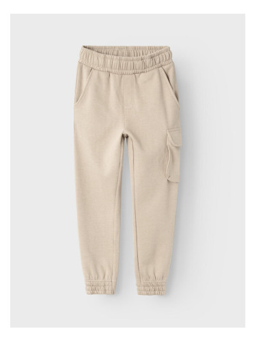 NAME IT Долнище анцуг Varonto 13225029 Бежов Regular Fit