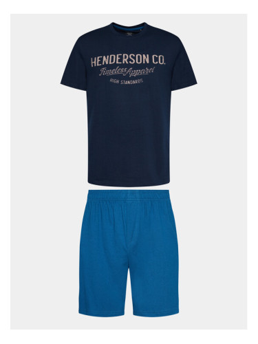 Henderson Пижама 41286 Тъмносин Regular Fit