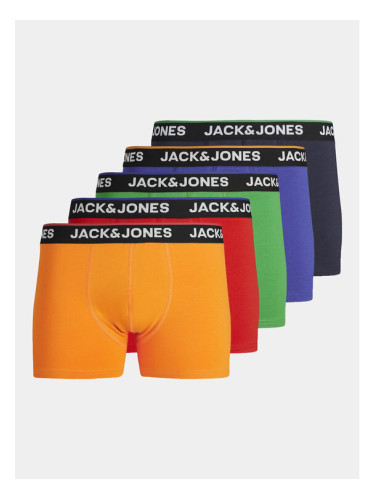 Jack&Jones Junior Комплект 5 чифта боксери Topline 12250360 Цветен