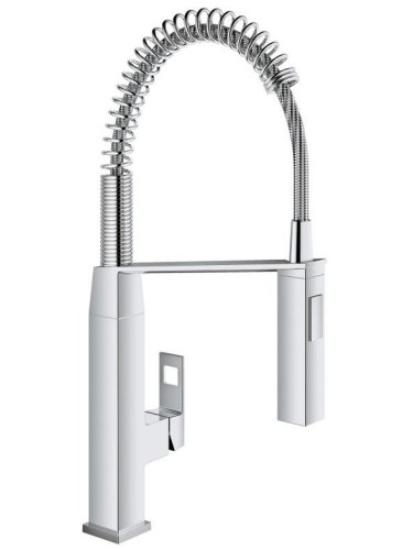 Кухненски кран Grohe EuroCube με ελατήριο