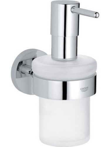 Дозатор Grohe New Essentials-Glossy silver