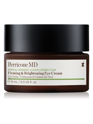 Perricone MD Hypoallergenic Clean Correction Eye Cream хидратираща и озаряваща грижа за клепачи и кръгове под очите 15 мл.