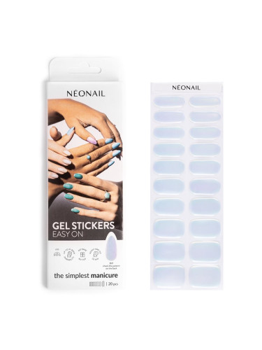 NEONAIL Easy On Gel Stickers Стикери за нокти с използване на UV/LED лампа цвят M11 20 бр.