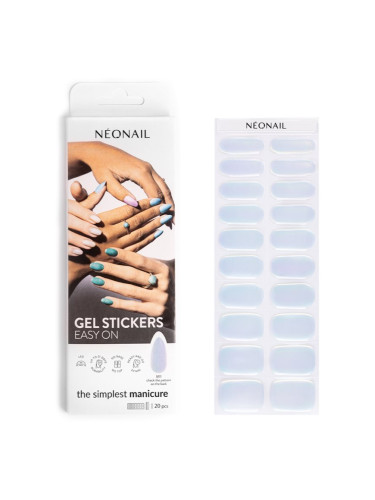 NEONAIL Easy On Gel Stickers Стикери за нокти цвят M11 20 бр.