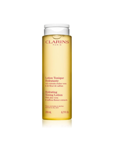 Clarins Cleansing Hydrating Toning Lotion хидратиращ тоник за нормална към суха кожа 200 мл.