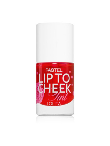 Pastel Lip To Cheek Tint течен руж за устни и скули цвят 02 Lolita 9,6 мл.